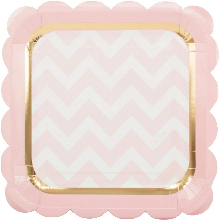 Piatti Carta Linea Baby Chic Rosa